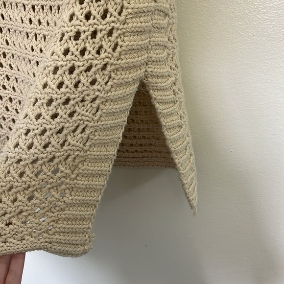 Free People Northern Lights Sweater Vest in Cream/Beige - Picture 7 of 11